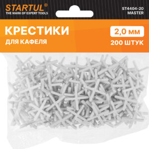 Крестики д/кафеля 2,0мм 200шт STARTUL MASTER (ST4404-20)