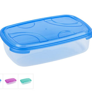 Контейнер пласт. прямоуг. 3 л, с крышкой, Frigo Plus, DRINA