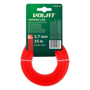 Леска ф 2.7 мм х 15 м квадратн. сеч. ВОЛАТ