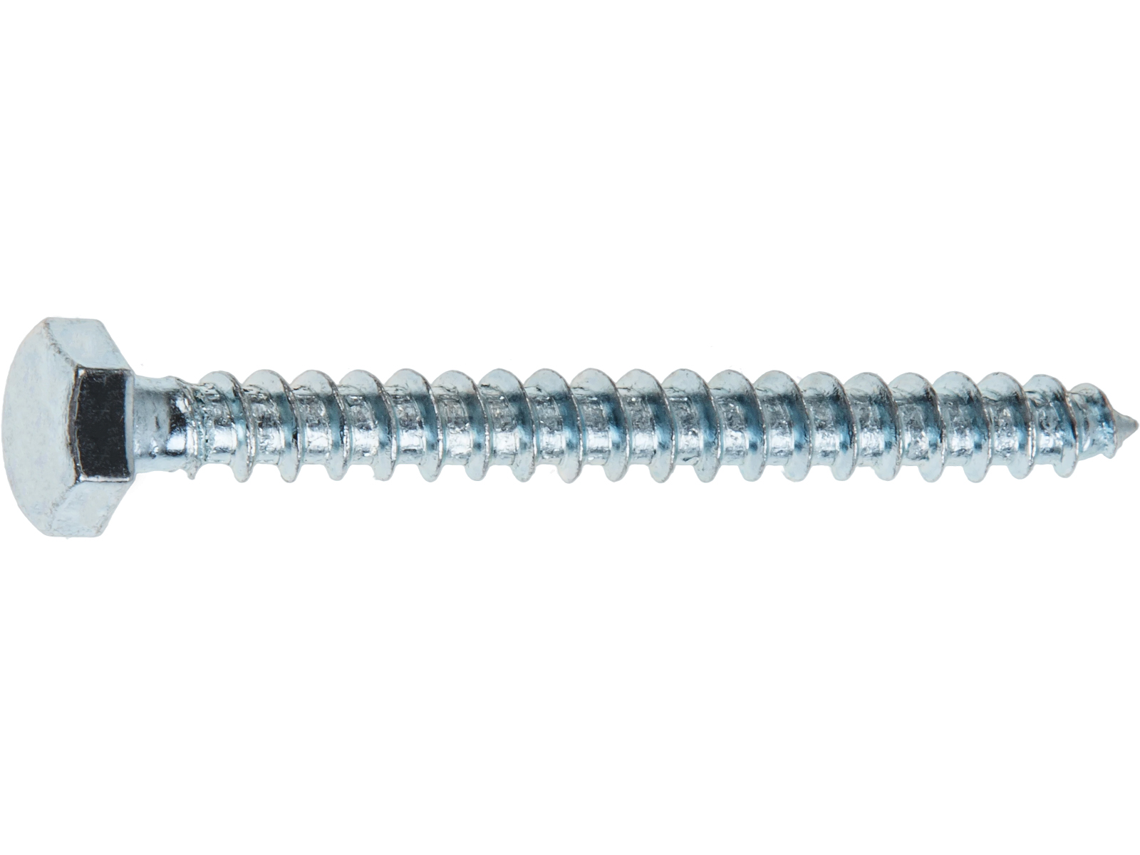Шуруп 6х50 мм шестигр. головка, цинк, DIN 571 (2500 шт в коробе) STARFIX