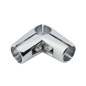 Соединение угловое для 3 труб, хром STARFIX
