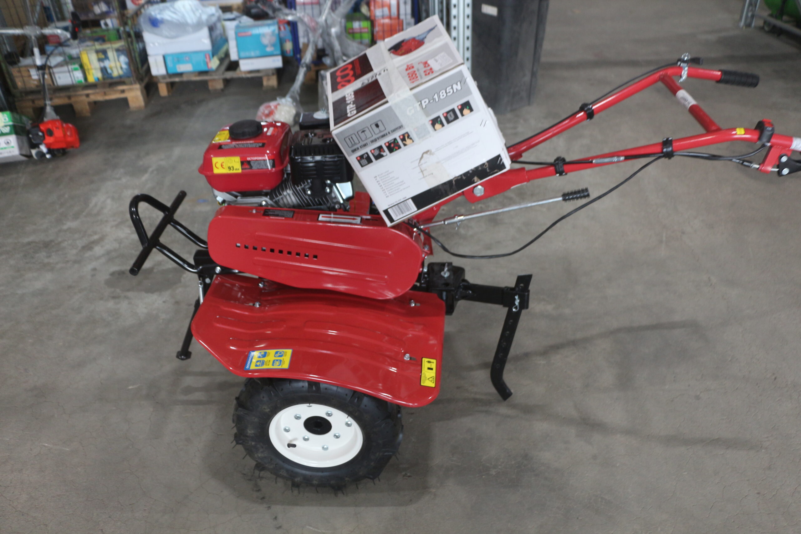 Культиватор бензиновый ASILAK SL-85B колёса 4.00-8 уцененный (0038380950)
