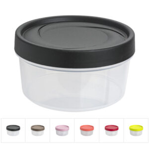 Контейнер пласт. круглый 0.5 л, с крышкой, Spinoja, DRINA