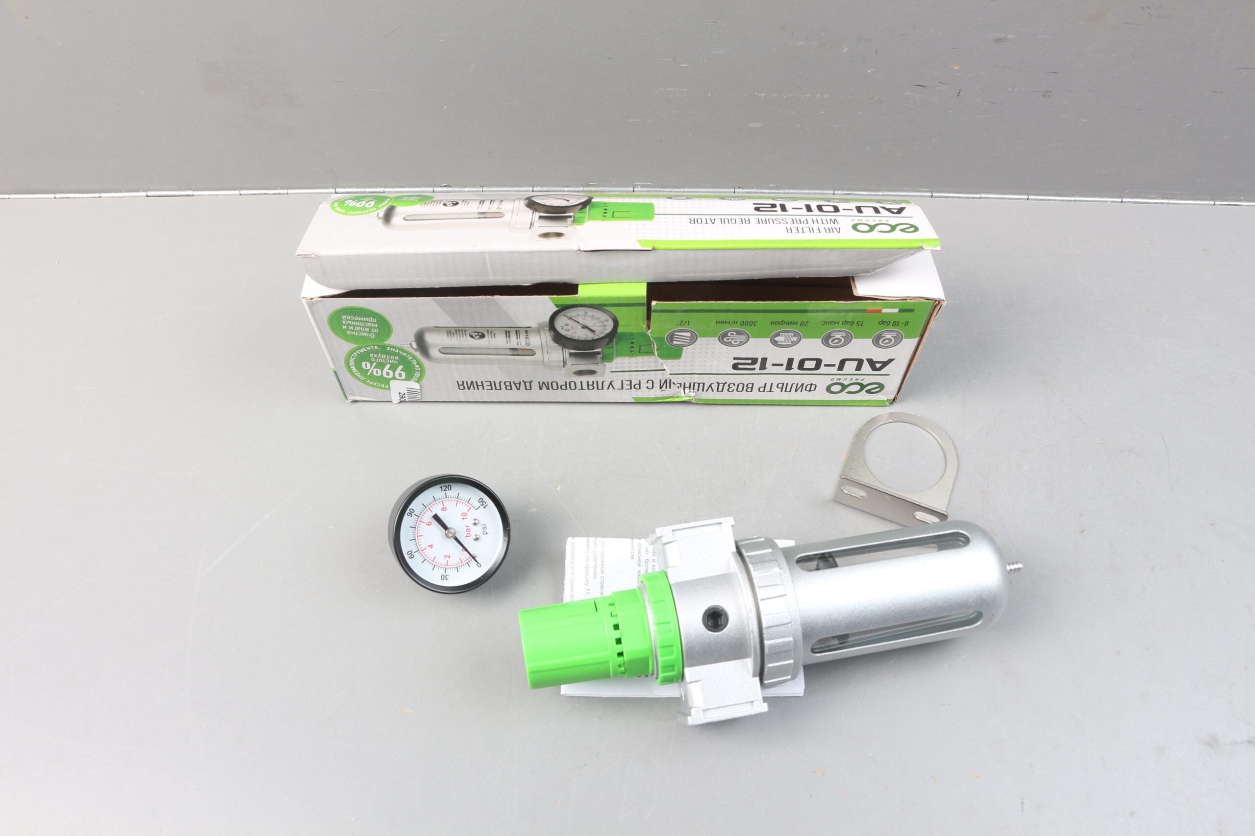 Фильтр воздушный ECO с регулятором давления (1/2") уцененный (0240214759)