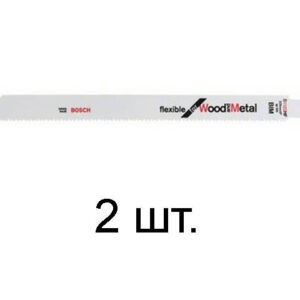 Пилка сабельная по дереву с гвоздями S1122HF (2 шт.) BOSCH