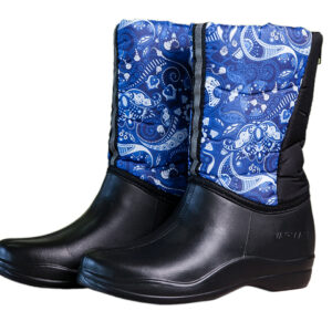 Сапоги ЭВА женские утеплен. комбинирован., сзади на молнии, р.36