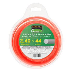 Леска ф 2.4 мм х 44 м кругл. сеч. STARTUL GARDEN