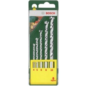 Набор сверл по бет. 5шт 4-10мм