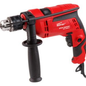 Дрель ударная WORTEX DS 1306-2 в кор. 650 Вт, 1 скор, 25 мм в дер., ключевой патрон 13 мм.