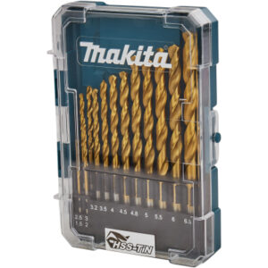 Набор сверл по металлу HSS-TiN Economy 1.5-6.5 мм (13 шт) MAKITA