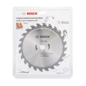 Диск пильный 190х20 мм 24 зуб. по дереву ECO WOOD BOSCH
