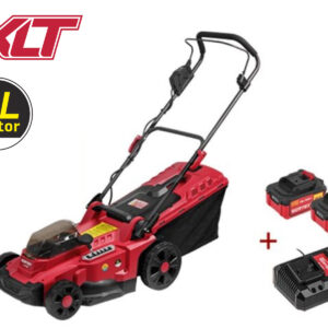 Газонокосилка аккумуляторная WORTEX CLM 3836 ALL1 XLT SET БЕСЩЁТ. ДВИГ., 18В+18В, шир.370 мм