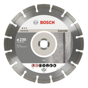 Алмазный круг 230х22,23 мм по бетону сегмент. Standard for Concrete BOSCH