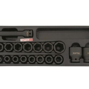 Набор-сет головок ударных 1/2" 18предм. 6гр. 136х364мм TOPTUL