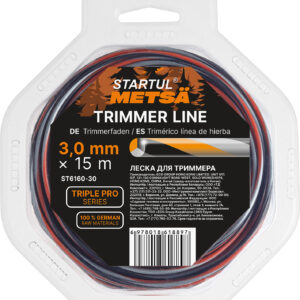 Леска ф 3.0 мм х 15 м витой круг сеч. TRIPLE PRO STARTUL METSA