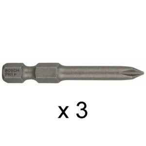 Насадка с  шестигран. хв. PH1 49мм 3шт BOSCH
