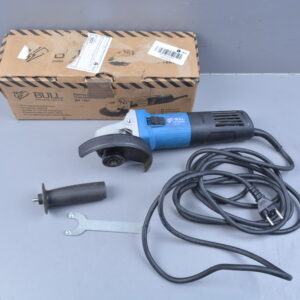 Одноручная углошлифмашина BULL WS 1207 в кор. 125 мм, 1400 Вт, плав. пуск., рег. об, конст. эл. уц