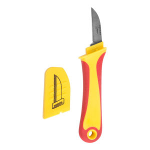 Нож монтажника нержавеющая сталь прямое лезвие Rexant