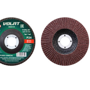 Круг лепестковый 125х22мм P24 конич. ВОЛАТ
