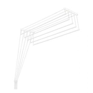 Сушилка для белья потолочная алюминиевая 1,8 м, 5 стержней, EURO PREMIUM, PERFECTO LINEA