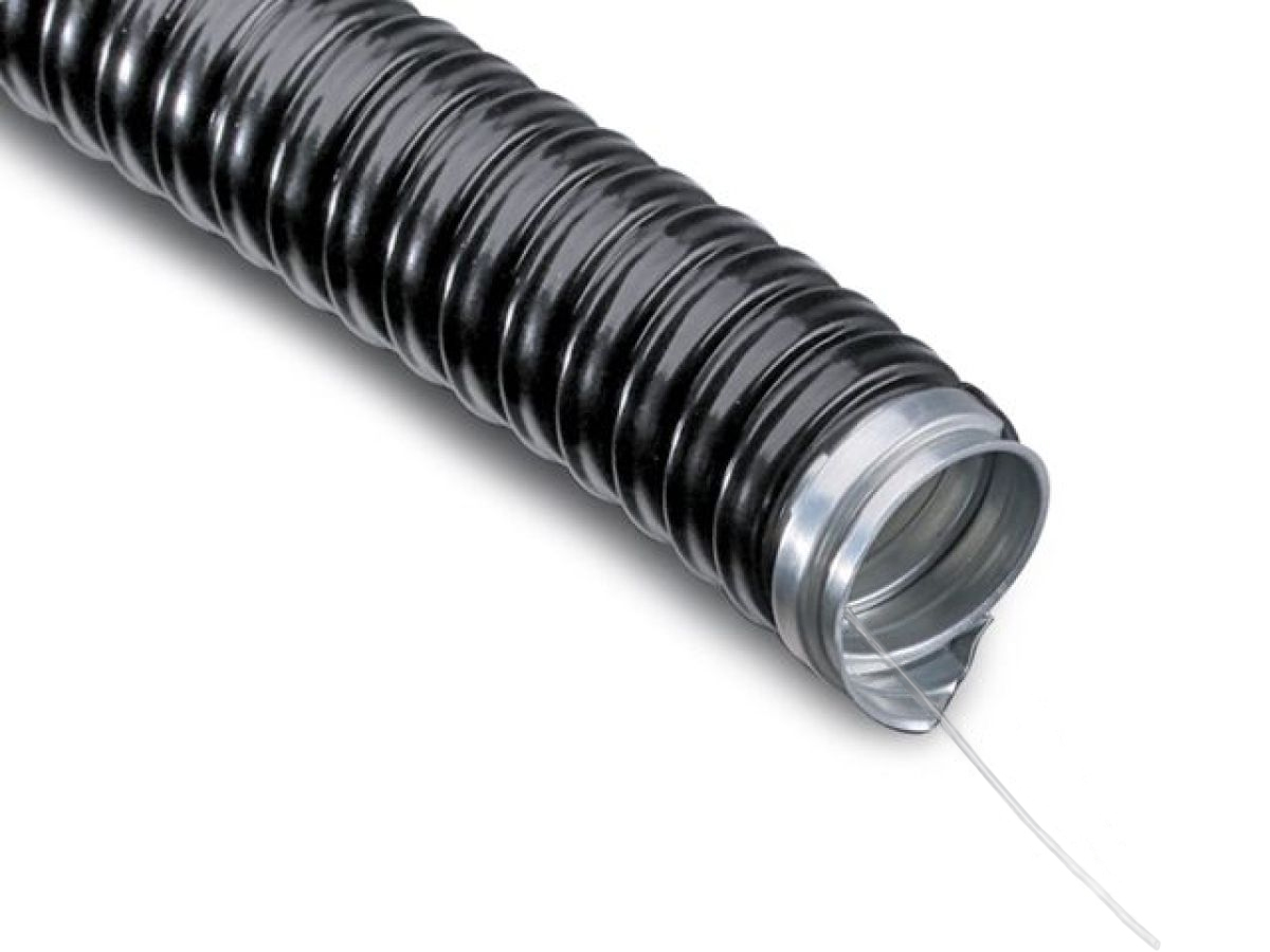 Металлорукав РЗ-Ц в ПВХнг изоляции с протяжкой 12 (25м) ЮПИТЕР