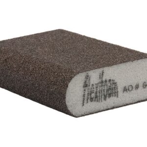 Губка абразивная 98х69х26мм Р60 Round Block Flexifoam