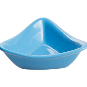 Салатник керамический, 132 мм, треугольный, серия Адана, синий, PERFECTO LINEA