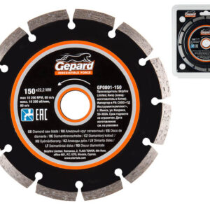 Алмазный круг 150х22 мм универс. сегмент. GEPARD