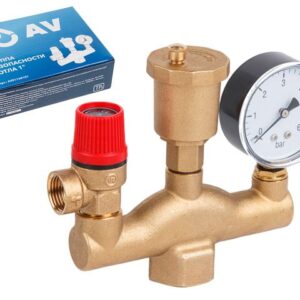 Группа безопасности котла 1", AV Engineering