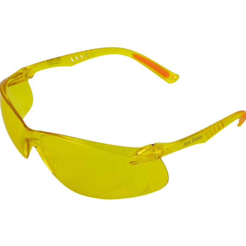 Очки открытые JETA SAFETY Optic-Fit янтарные