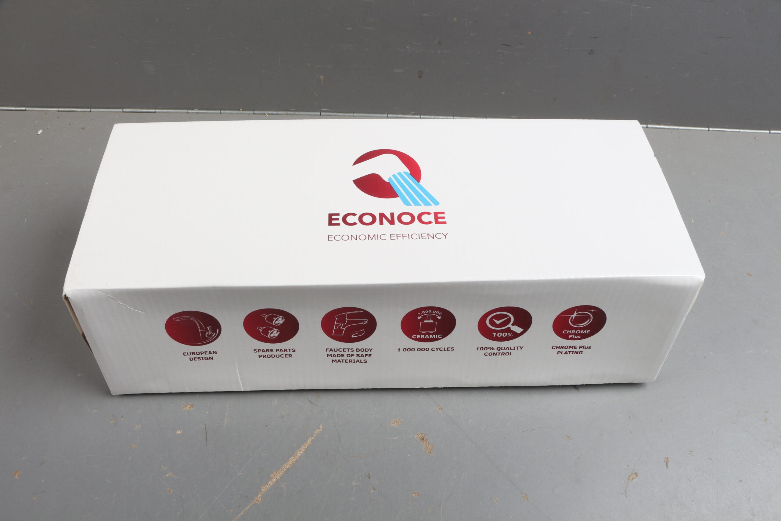 Смеситель для ванны D35-A черный, серия 810 ECONOCE уцененный (4259362348)