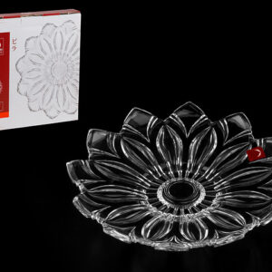 Блюдо стеклянное, круглое, 290 мм, Вилла (Villa), SAKURA