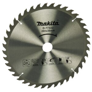 Диск пильный 260х30*2,6 мм 40 зуб. по дереву MAKITA