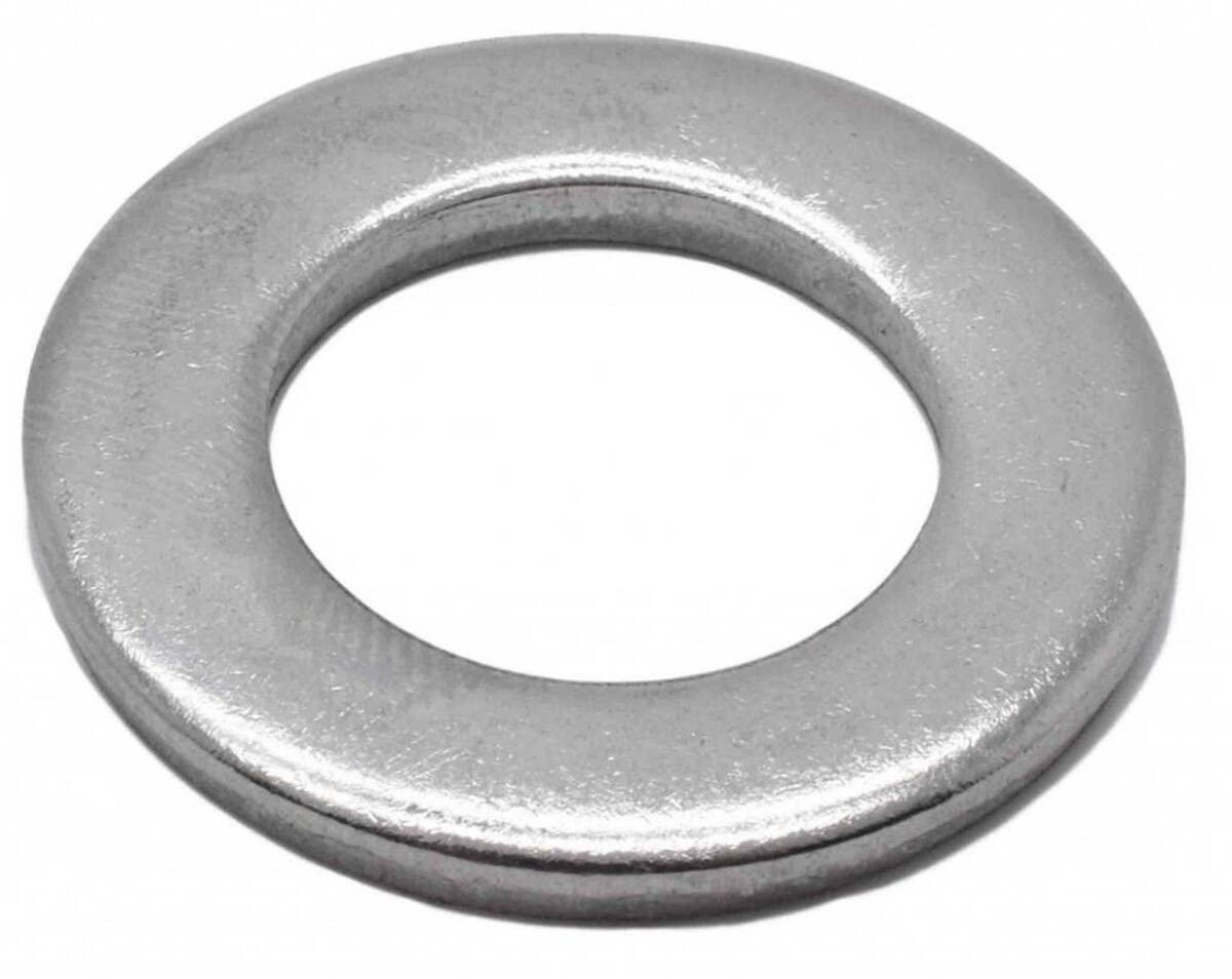 Шайба М24 плоская, нерж.сталь (А2), DIN 125 (50 шт в карт. уп.)