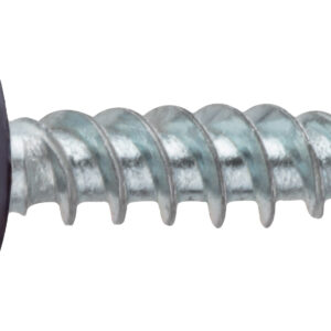 Саморез 4.2х19 мм с прессшайбой, цинк, острый, RAL 8017 (150 шт в пласт. конт.) STARFIX