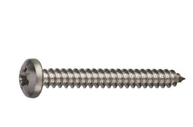 Саморез 3.9х13 мм полусф. головка, острый, нерж.сталь (А2), DIN 7981 (100 шт в зип-локе) STARFIX