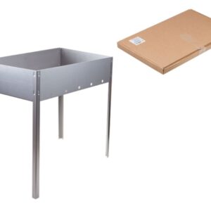 Мангал сборный "Стандарт" без шампуров в г/карт.кор (500х300х500 х0,7толщ), PERFECTO LINEA