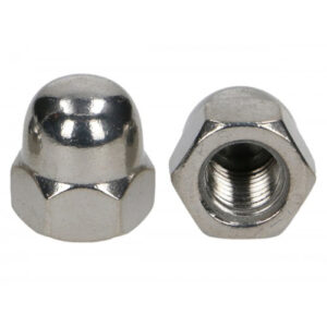 Гайка колпачковая М6, нерж. сталь (А2), DIN 1587  (500 шт)