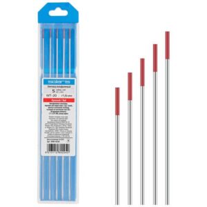 Электрод вольфрамовый красный WT-20, Ф 1,6 мм (набор 5 шт) SOLARIS