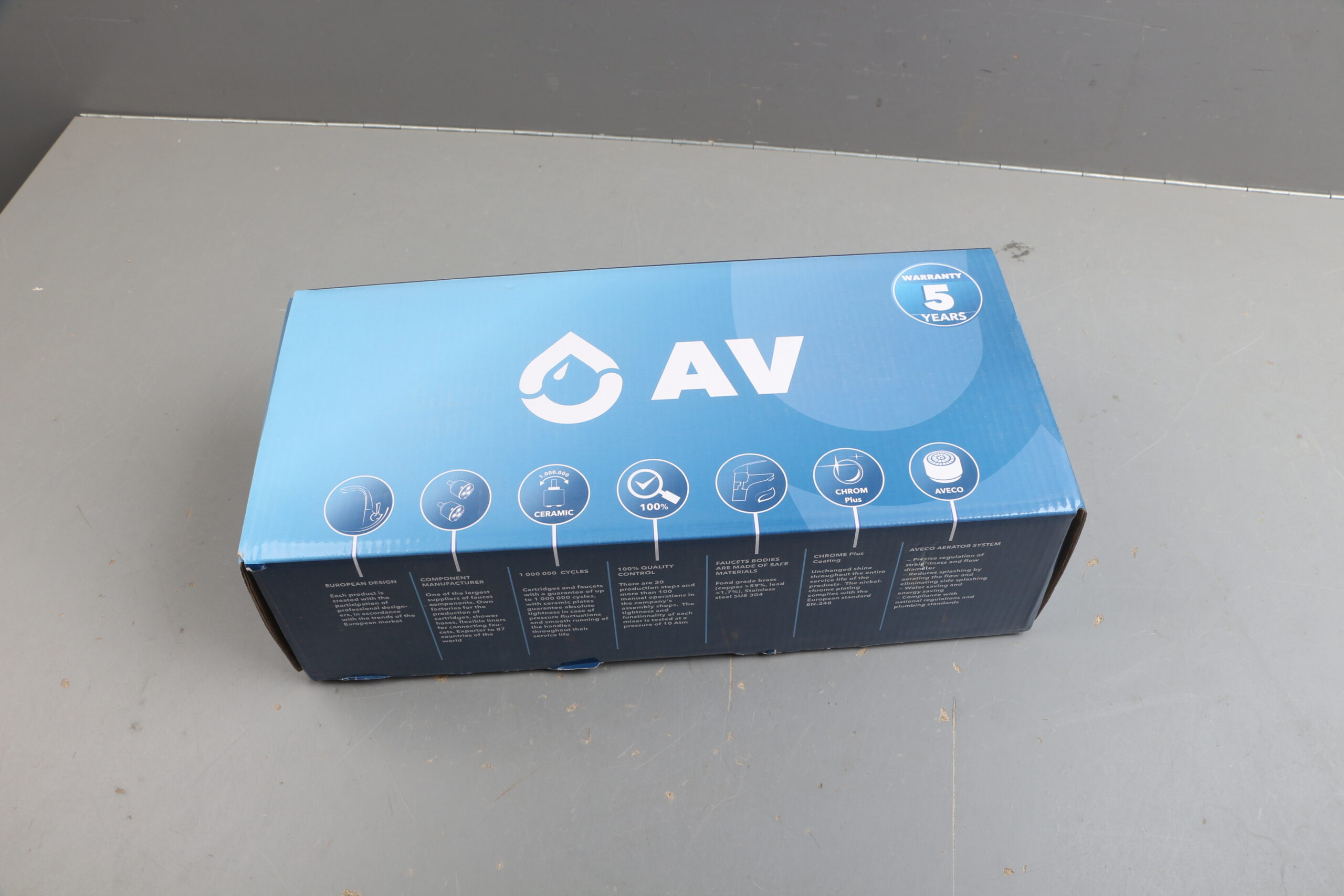 Смеситель для ванны (Lt) D35, серия POS AV Engineering уцененный (1535239650)