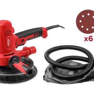 Шлифмашина для стен и потолков WORTEX DG 1885 в кор. 800 Вт, 180 мм, LED, 1200-2300 об/мин