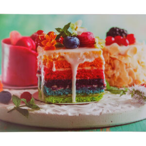 Салфетка сервировочная полипропиленовая "Cake", 43.5х28.2 см, PERFECTO LINEA