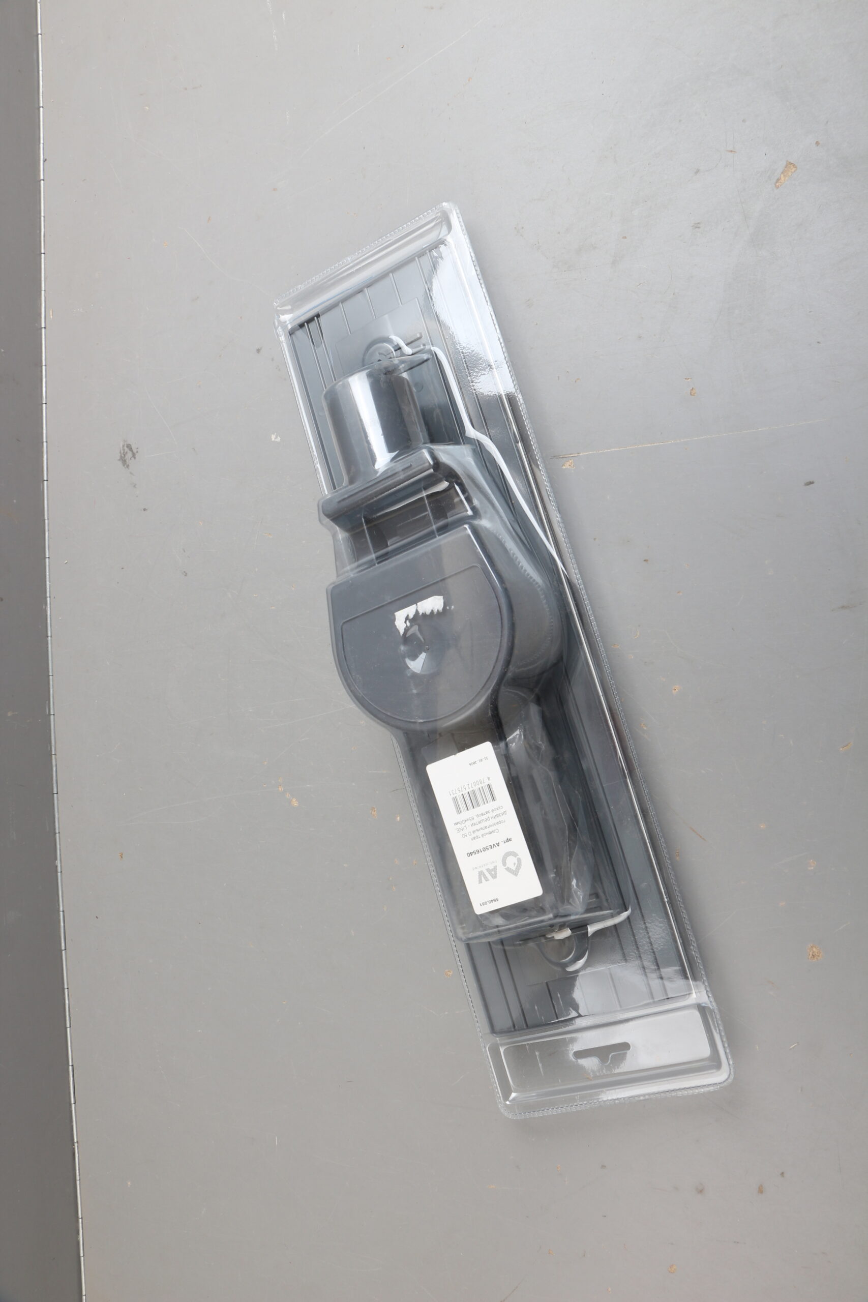 Сливной трап горизонтальный D 50, реш. нерж., сухой затвор, 63х400мм, AV Engineering уцененный (01