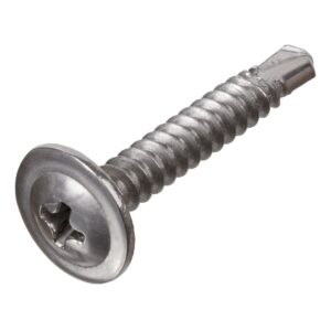 Саморез 4.2х32 мм с прессшайбой, со сверлом, нерж.сталь (А2) (25 шт в зип-локе) STARFIX