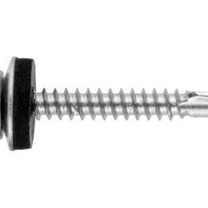 Саморез кровельный 5.5х102 мм цинк, шайба с прокл., PT3 (1300 шт в коробе) STARFIX