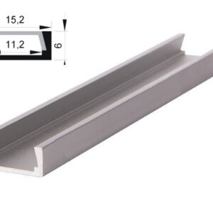 Профиль для светодиодной ленты PAL 1506 (2м) JAZZWAY