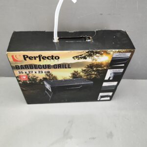 Мангал-барбекю складной с решеткой, 35х27х23 см, сталь, PERFECTO LINEA уцененный (0559696656)