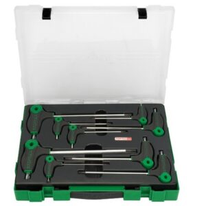 Набор ключей L-Type TORX 2-10мм 9шт в пласт.боксе TOPTUL
