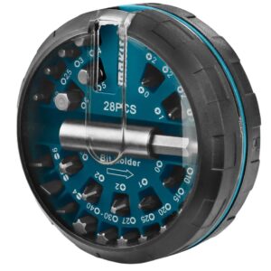 Набор бит (28 шт) с магнитным адаптером MAKITA