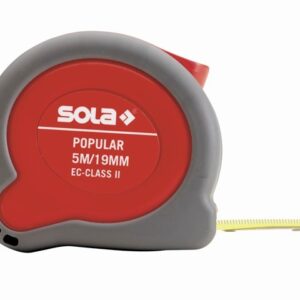 Рулетка  5м/19мм "Popular" PP 5m (SOLA)